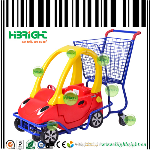 Plastic Children Kids Supermarket Shopping Trolley Cart